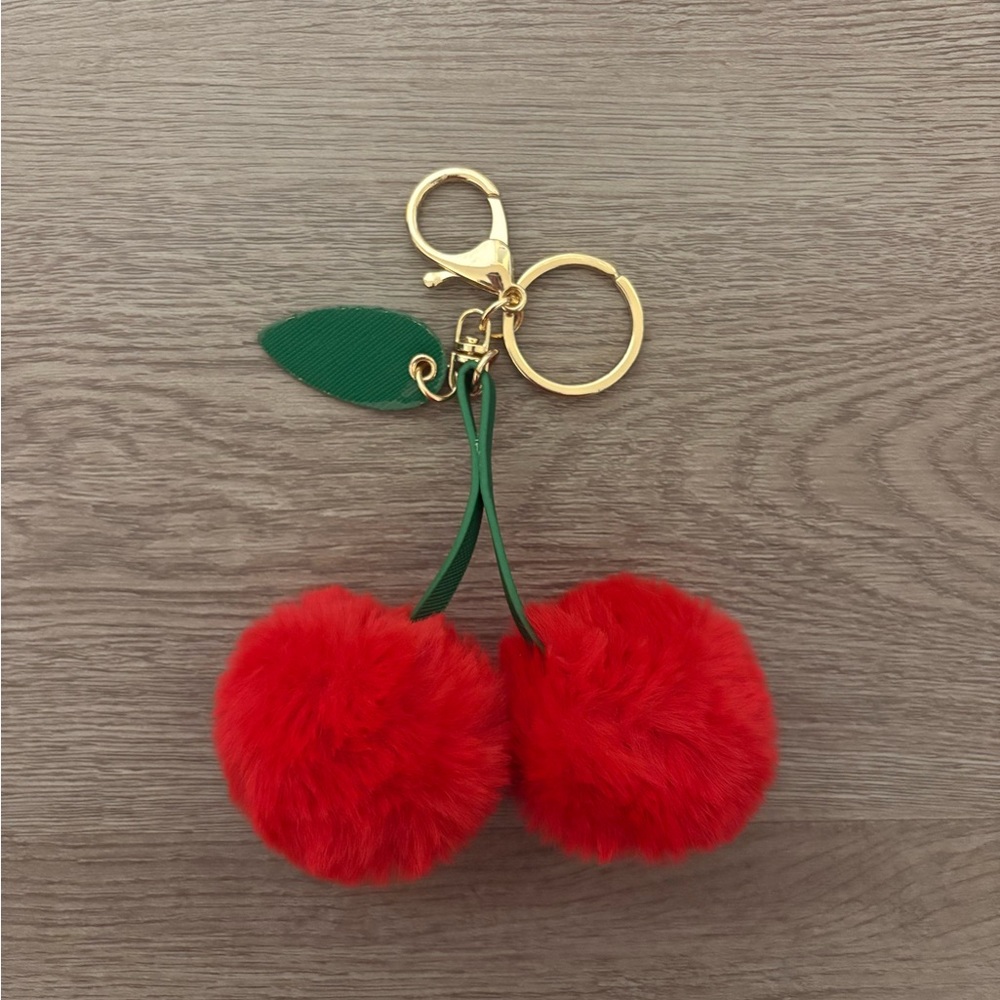 Cherry Keychain - Picture 2 of 2